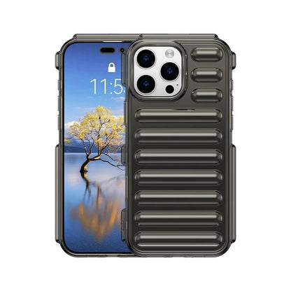 WANLONFENG LK Series for iPhone 16 Pro Max Case Capsule TPU Cover with Screen Protector