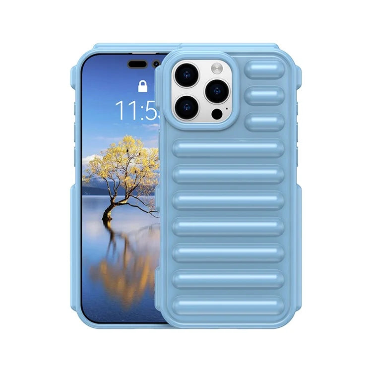 WANLONFENG LK Series for iPhone 16 Pro Max Case Capsule TPU Cover with Screen Protector