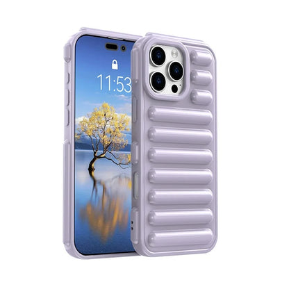 WANLONFENG LK Series for iPhone 16 Pro Max Case Capsule TPU Cover with Screen Protector