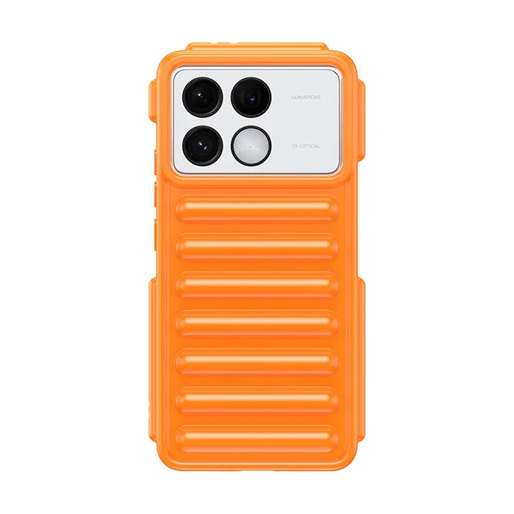 WANLONFENG LK Series for Xiaomi Poco F6 Pro 5G / Redmi K70 5G / K70 Pro 5G TPU Case with Tempered Glass Film