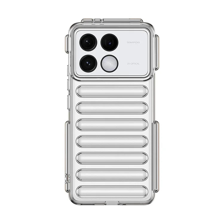 WANLONFENG LK Series for Xiaomi Poco F6 Pro 5G / Redmi K70 5G / K70 Pro 5G TPU Case with Tempered Glass Film