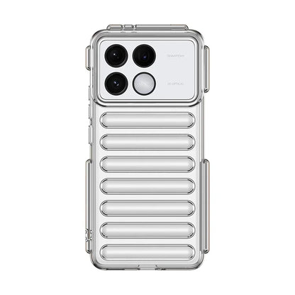 WANLONFENG LK Series for Xiaomi Poco F6 Pro 5G / Redmi K70 5G / K70 Pro 5G TPU Case with Tempered Glass Film