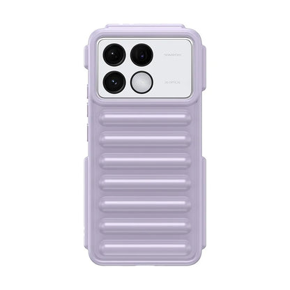 WANLONFENG LK Series for Xiaomi Poco F6 Pro 5G / Redmi K70 5G / K70 Pro 5G TPU Case with Tempered Glass Film