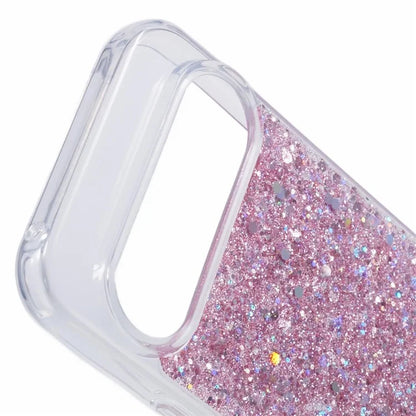 For Google Pixel 9 Pro XL Case Shockproof Soft TPU Phone Cover Glittery Design