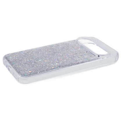 For Google Pixel 9 Pro XL Case Shockproof Soft TPU Phone Cover Glittery Design