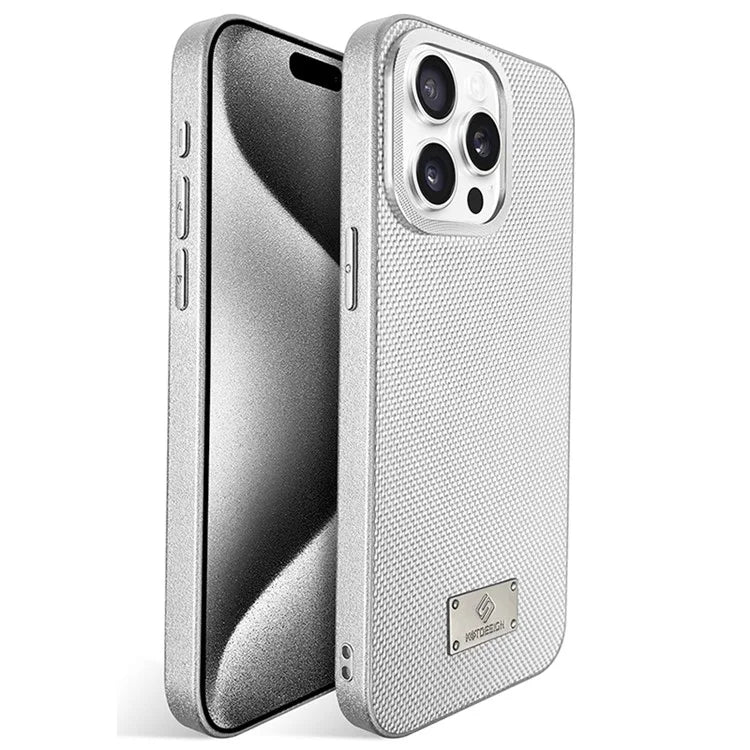 KST DESIGN For iPhone 16 Pro Max Case PC+TPU Phone Cover Cooling Breathable Mesh