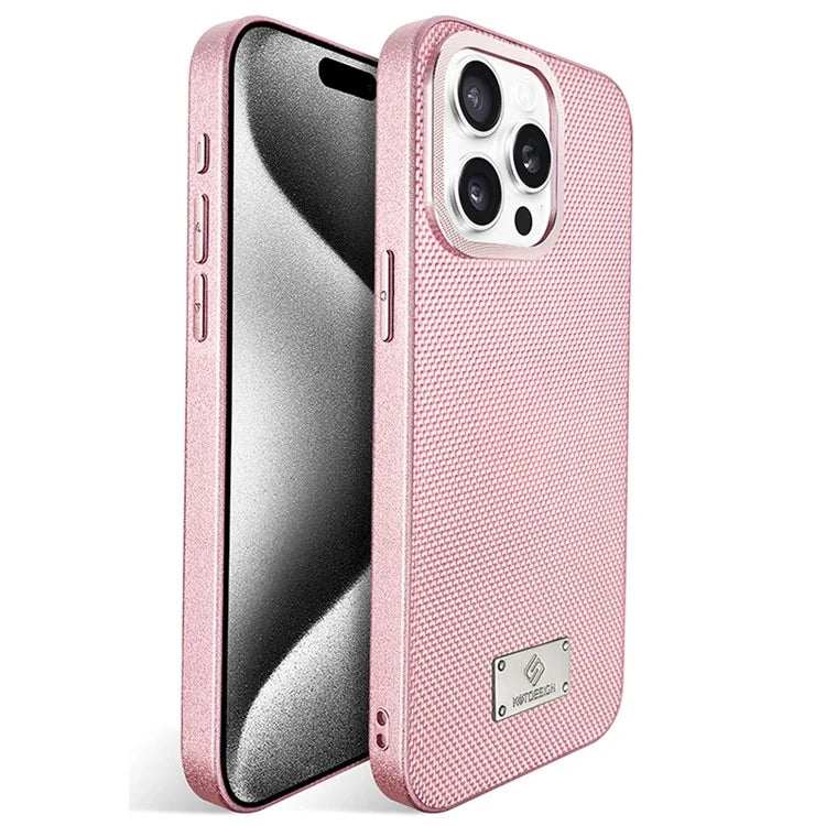 KST DESIGN For iPhone 16 Pro Max Case PC+TPU Phone Cover Cooling Breathable Mesh