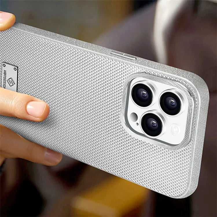 KST DESIGN For iPhone 16 Pro Max Case PC+TPU Phone Cover Cooling Breathable Mesh