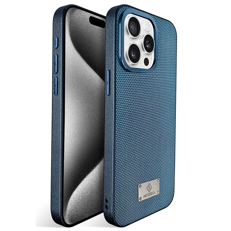 KST DESIGN For iPhone 16 Pro Max Case PC+TPU Phone Cover Cooling Breathable Mesh