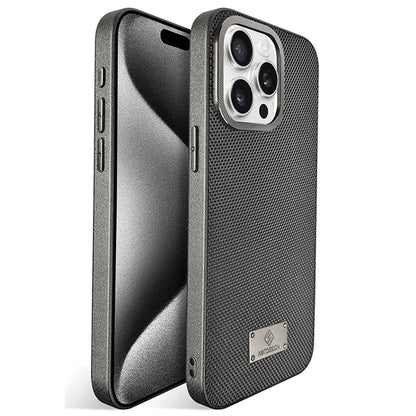 KST DESIGN For iPhone 16 Pro Max Case PC+TPU Phone Cover Cooling Breathable Mesh