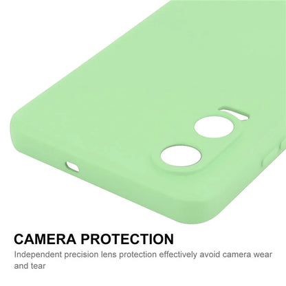 ENKAY HAT PRINCE For Oppo K12x 5G (China) / OnePlus Nord CE4 Lite 5G Case Straight Edge Liquid Silicone Phone Cover