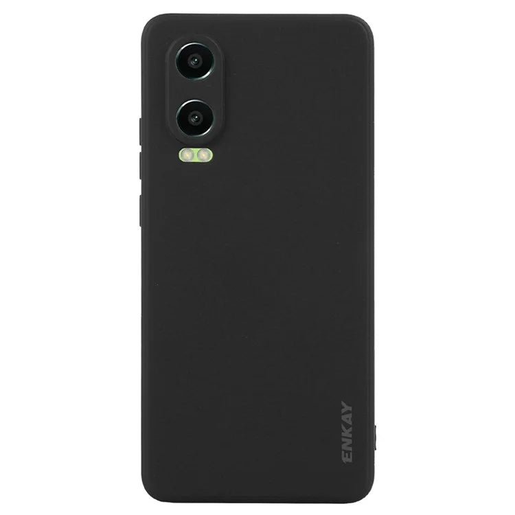 ENKAY HAT PRINCE For Oppo K12x 5G (China) / OnePlus Nord CE4 Lite 5G Case Straight Edge Liquid Silicone Phone Cover