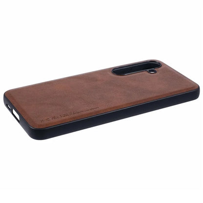 X-LEVEL Bojue-3 Series For Samsung Galaxy A25 5G (Global) (161.0 X 76.5 X 8.3mm) Case PU Leather Phone Back Cover