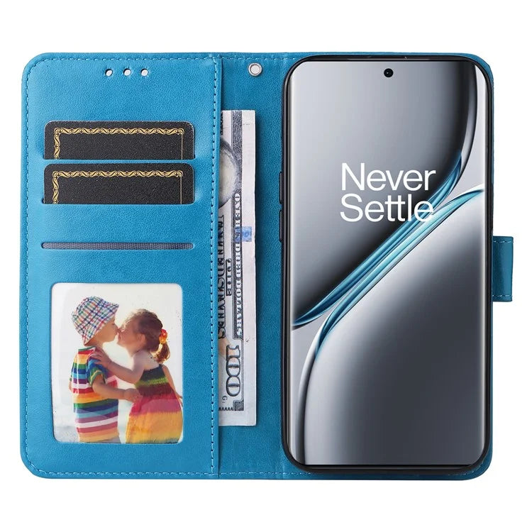 For OnePlus Ace 3 Pro 5G Case PU Leather Flip Phone Cover Sunflower Pattern