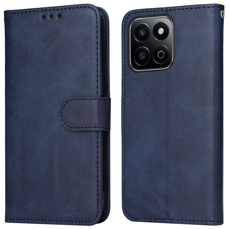 For Honor Play 60 Plus 5G Case Calf Texture Leather Phone Wallet Cover
