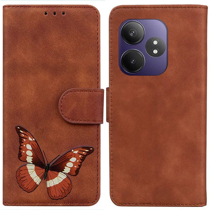 For Realme GT Neo6 SE 5G / GT 6 5G / 6T 5G / Neo6 5G Case PU Leather Stand Phone Cover Butterfly Printed