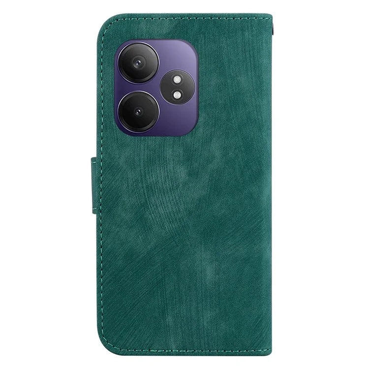 For Realme GT Neo6 SE 5G / GT 6 5G / 6T 5G / Neo6 5G Wallet Case Tiger Imprint Leather Protective Phone Cover