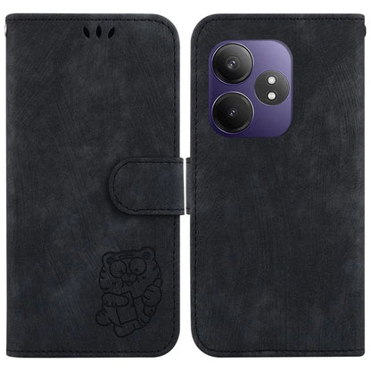 For Realme GT Neo6 SE 5G / GT 6 5G / 6T 5G / Neo6 5G Wallet Case Tiger Imprint Leather Protective Phone Cover
