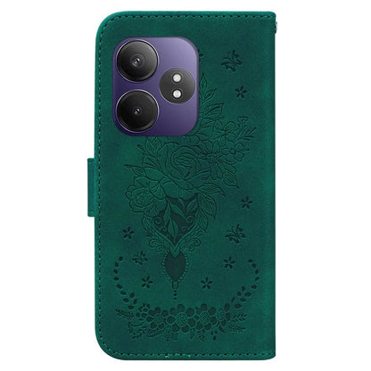 For Realme GT Neo6 SE 5G / Neo6 5G / 6T 5G / 6 5G Case PU Leather Wallet Phone Cover Butterfly Flower Imprint