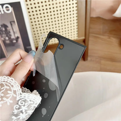 For Samsung Galaxy Z Fold6 5G Case Anti-Drop Stainless Steel + PC Protective Phone Cover
