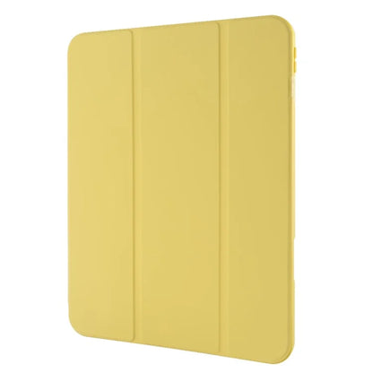For iPad Pro 11 (2024) Protective Case PU Leather Tri-Fold Stand Tablet Cover