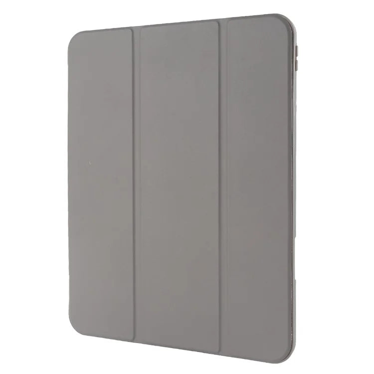For iPad Pro 11 (2024) Protective Case PU Leather Tri-Fold Stand Tablet Cover