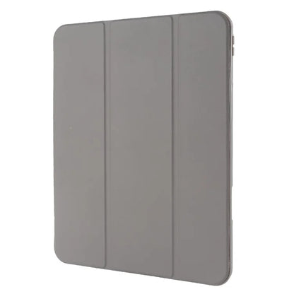 For iPad Pro 11 (2024) Protective Case PU Leather Tri-Fold Stand Tablet Cover