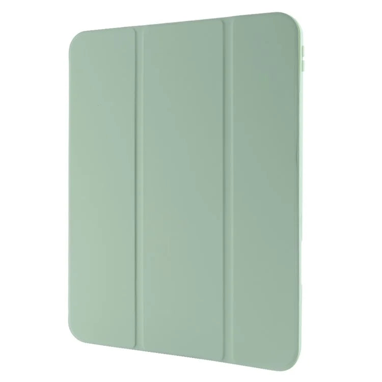 For iPad Pro 11 (2024) Protective Case PU Leather Tri-Fold Stand Tablet Cover