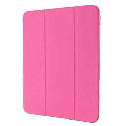 For iPad Pro 11 (2024) Protective Case PU Leather Tri-Fold Stand Tablet Cover