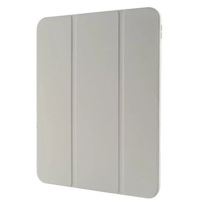For iPad Pro 11 (2024) Protective Case PU Leather Tri-Fold Stand Tablet Cover