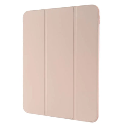 For iPad Pro 11 (2024) Protective Case PU Leather Tri-Fold Stand Tablet Cover
