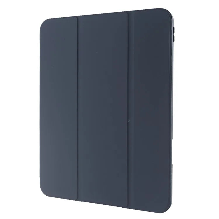 For iPad Pro 11 (2024) Protective Case PU Leather Tri-Fold Stand Tablet Cover