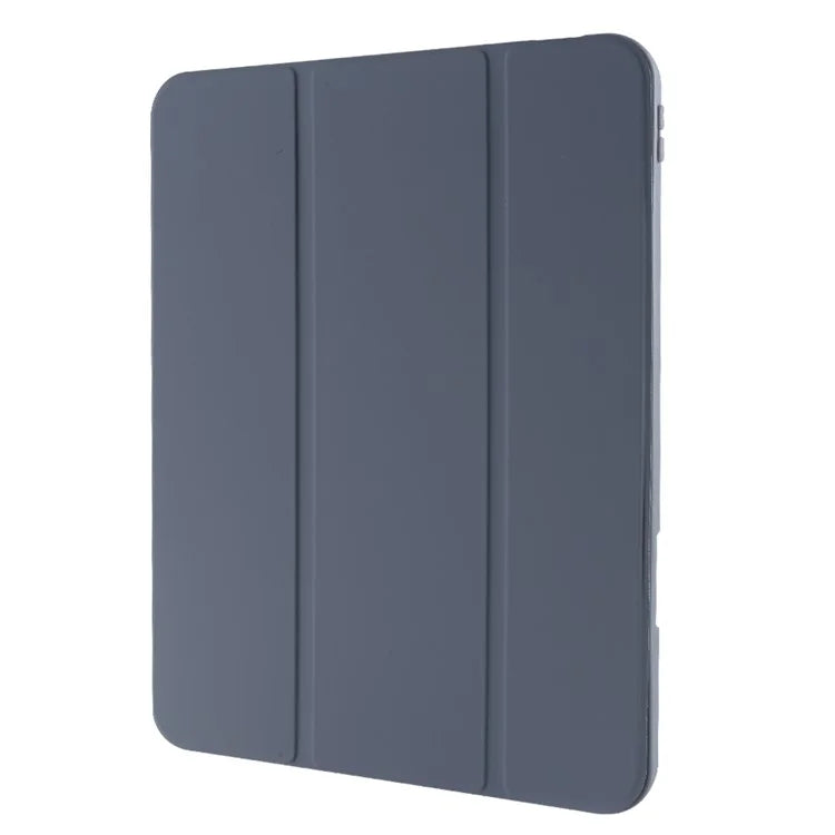 For iPad Pro 11 (2024) Protective Case PU Leather Tri-Fold Stand Tablet Cover