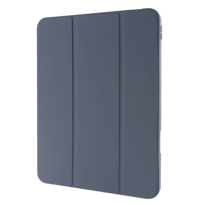 For iPad Pro 11 (2024) Protective Case PU Leather Tri-Fold Stand Tablet Cover