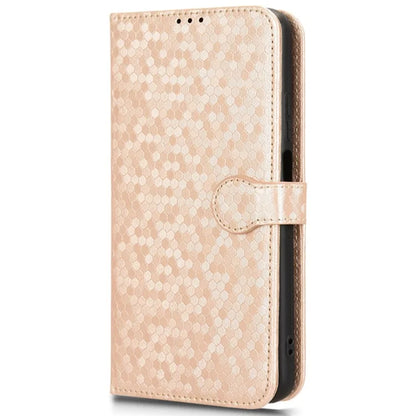 For BLU View 5 Pro Wallet Case Dot Pattern Imprint PU Leather Phone Cover