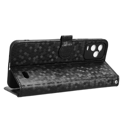 For BLU View 5 Pro Wallet Case Dot Pattern Imprint PU Leather Phone Cover