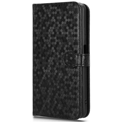For BLU View 5 Pro Wallet Case Dot Pattern Imprint PU Leather Phone Cover