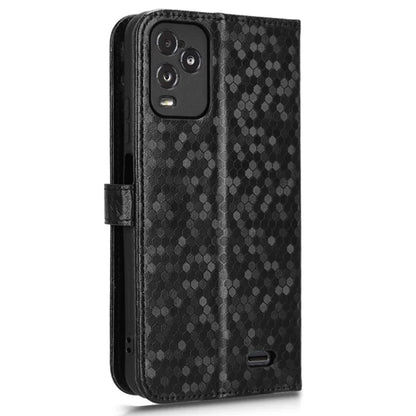For BLU View 5 Pro Wallet Case Dot Pattern Imprint PU Leather Phone Cover