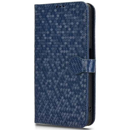 For BLU View 5 Pro Wallet Case Dot Pattern Imprint PU Leather Phone Cover