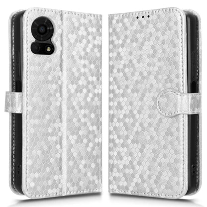 For TCL 50 LE T510SPP Case PU Leather Wallet Phone Cover with Dot Pattern Imprint