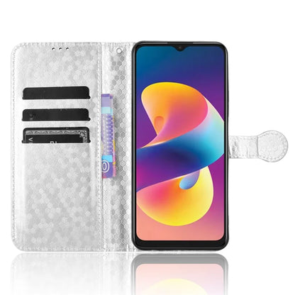 For TCL 50 LE T510SPP Case PU Leather Wallet Phone Cover with Dot Pattern Imprint