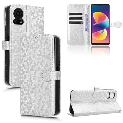 For TCL 50 LE T510SPP Case PU Leather Wallet Phone Cover with Dot Pattern Imprint