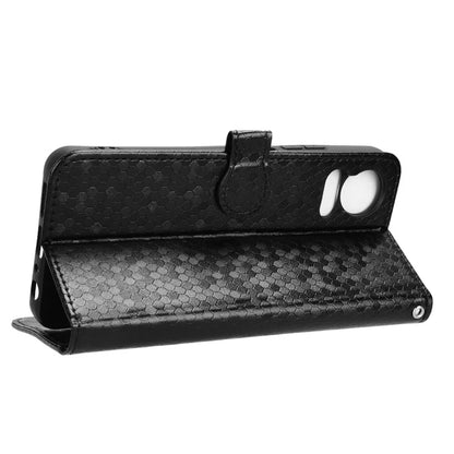 For TCL 50 LE T510SPP Case PU Leather Wallet Phone Cover with Dot Pattern Imprint