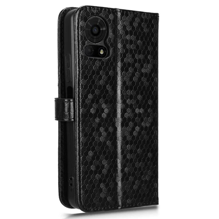 For TCL 50 LE T510SPP Case PU Leather Wallet Phone Cover with Dot Pattern Imprint