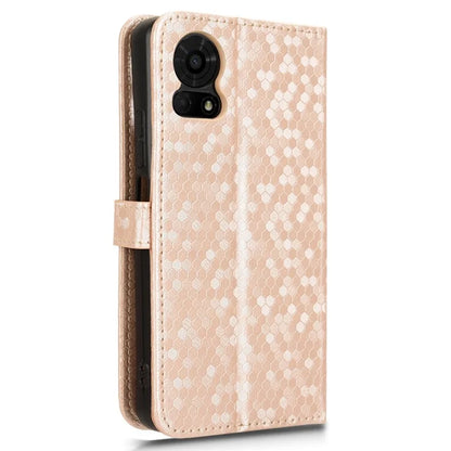 For TCL 50 LE T510SPP Case PU Leather Wallet Phone Cover with Dot Pattern Imprint