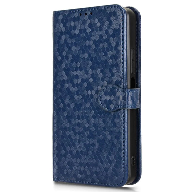 For TCL 50 LE T510SPP Case PU Leather Wallet Phone Cover with Dot Pattern Imprint