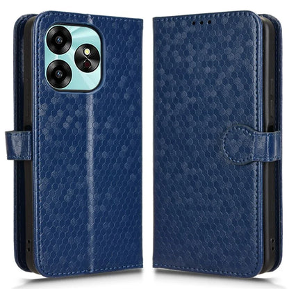 For Umidigi G6 Case Dot Pattern Imprint PU Leather Wallet Phone Cover