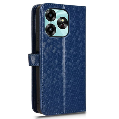 For Umidigi G6 Case Dot Pattern Imprint PU Leather Wallet Phone Cover