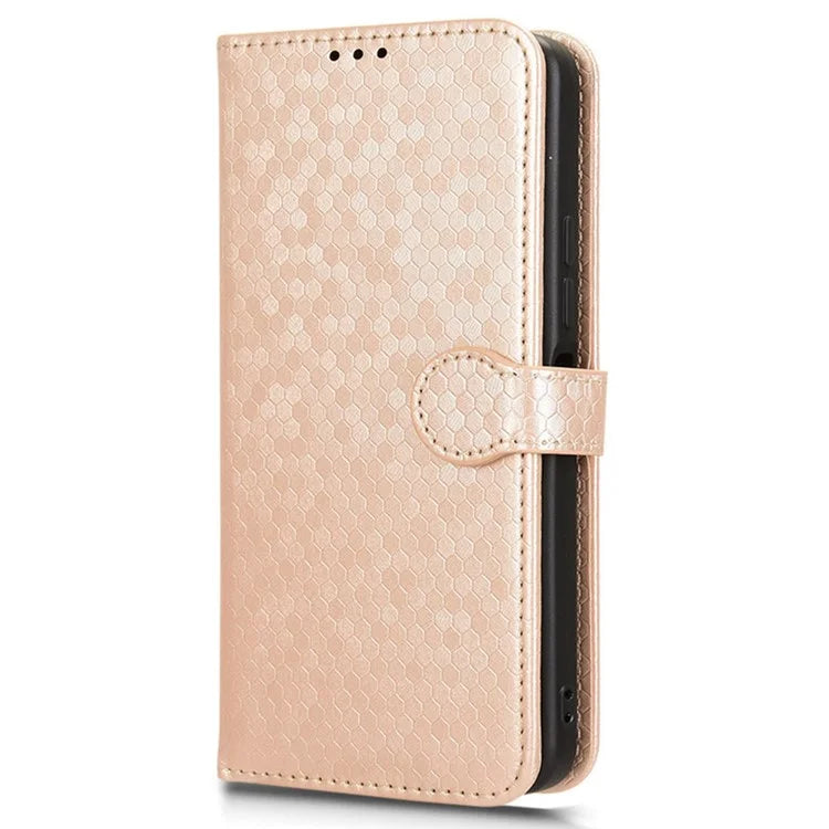 For Umidigi G6 Case Dot Pattern Imprint PU Leather Wallet Phone Cover