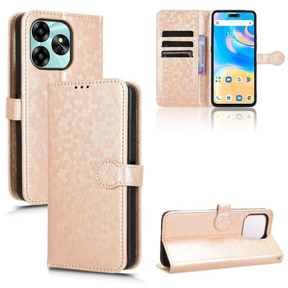 For Umidigi G6 Case Dot Pattern Imprint PU Leather Wallet Phone Cover
